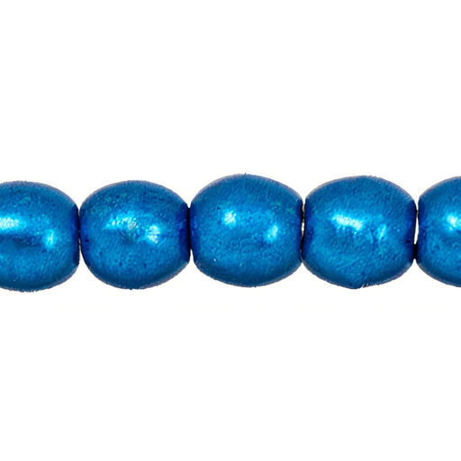 Czech Round Beads 3mm ColorTrends: Saturated Metallic Galaxy Blue