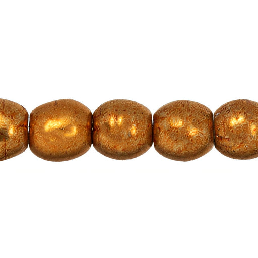 Czech Round Beads 3mm ColorTrends: Saturated Metallic Hazel