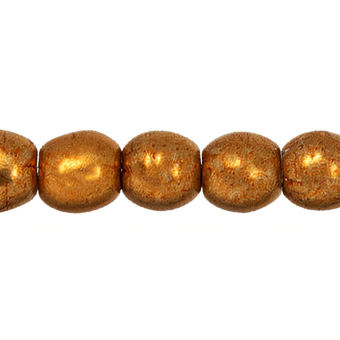 Czech Round Beads 3mm ColorTrends: Saturated Metallic Hazel