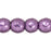Czech Round Beads 3mm ColorTrends: Saturated Metallic Grapeade