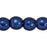 Czech Round Beads 3mm ColorTrends: Saturated Metallic Evening Blue