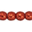 Czech Round Beads 3mm ColorTrends: Saturated Metallic Cranberry
