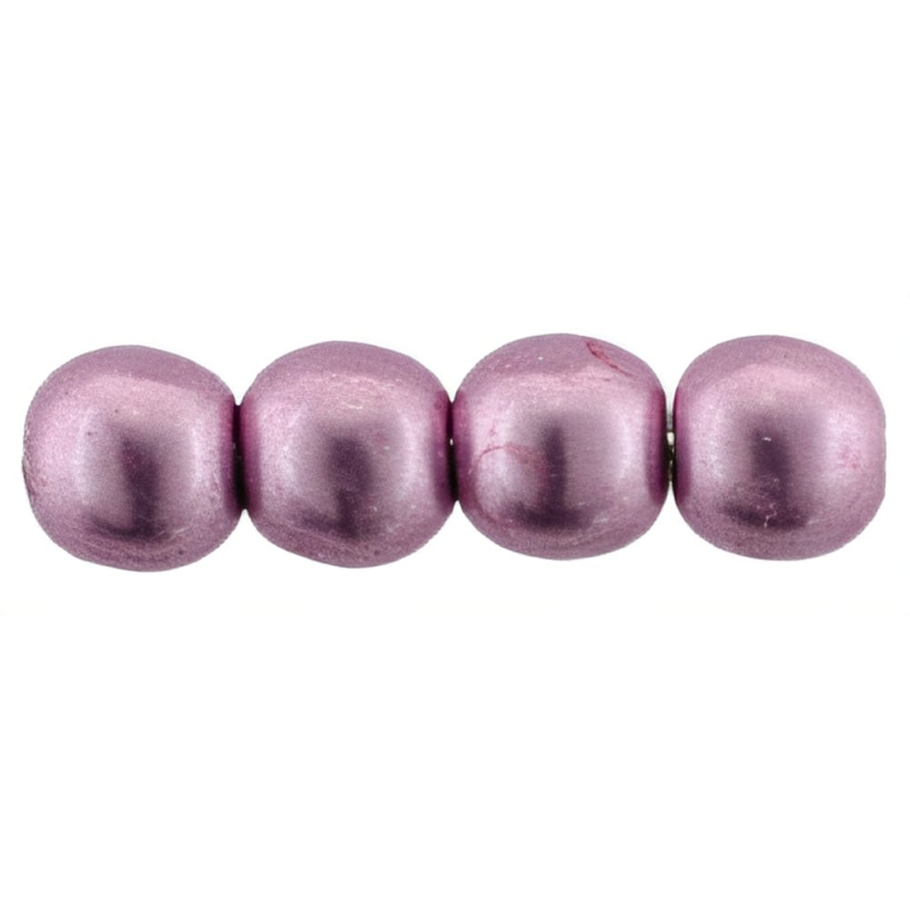 Czech Round Beads 3mm ColorTrends: Sueded Gold Orchid
