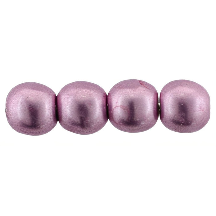 Czech Round Beads 3mm ColorTrends: Sueded Gold Orchid