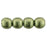 Czech Round Beads 3mm ColorTrends: Sueded Gold Fern