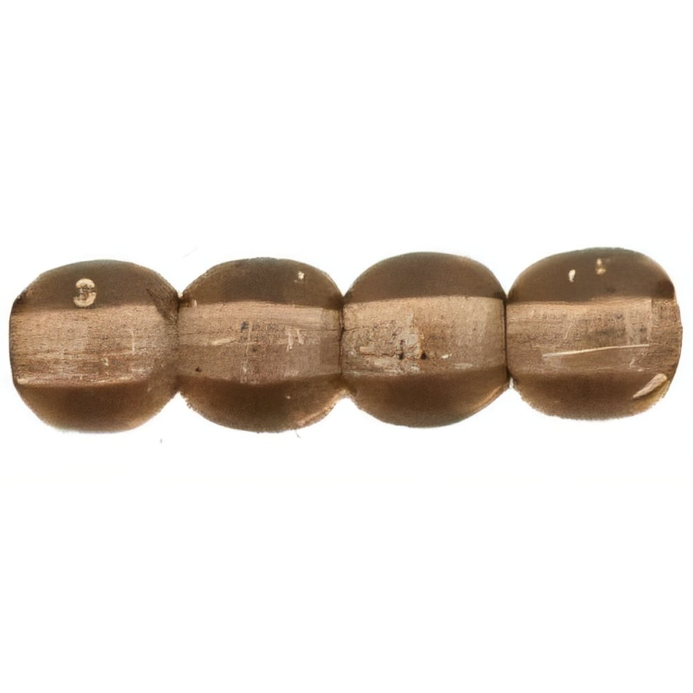 Czech Round Beads 3mm Smoky Topaz