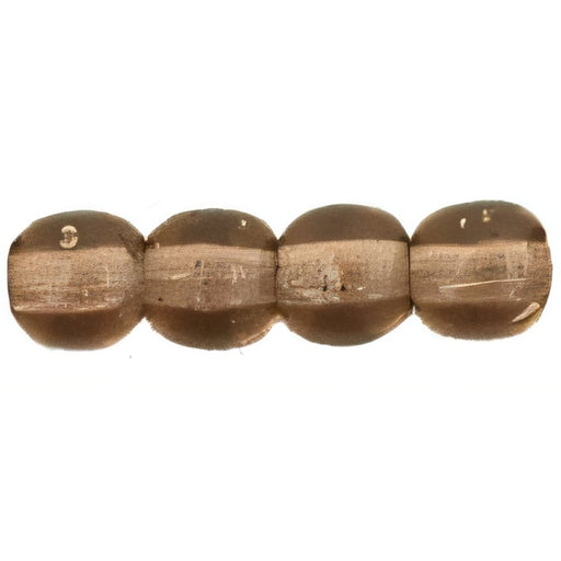 Czech Round Beads 3mm Smoky Topaz