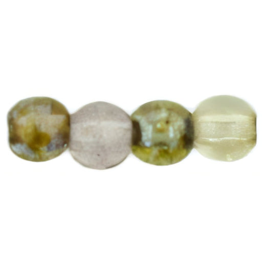 Czech Round Beads 3mm Luster Mix
