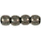 Czech Round Beads 3mm Hematite