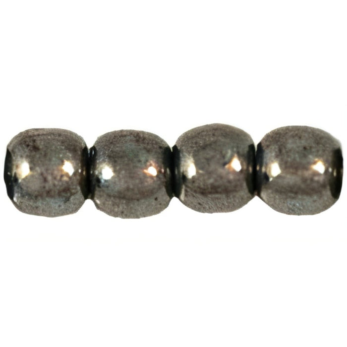 Czech Round Beads 3mm Hematite