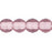 Czech Round Beads 3mm Amethyst