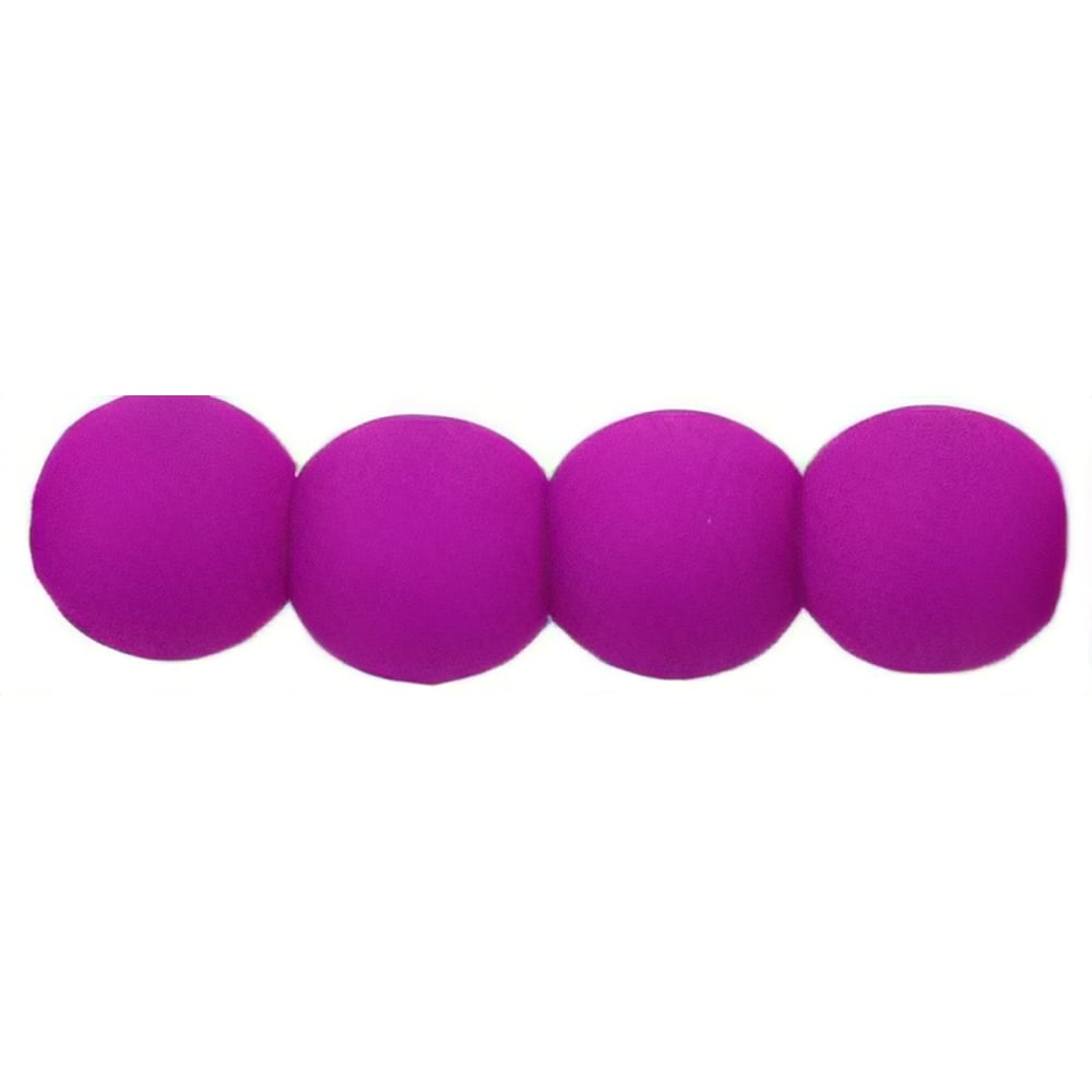 Czech Round Beads 3mm Neon Purple
