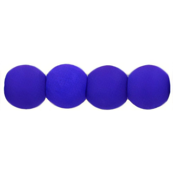 Czech Round Beads 3mm Neon Blue