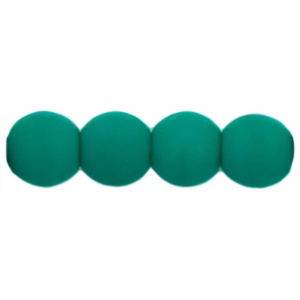 Czech Round Beads 3mm Neon Emerald