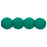 Czech Round Beads 3mm Neon Emerald