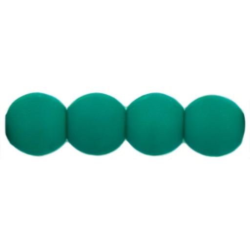 Czech Round Beads 3mm Neon Emerald