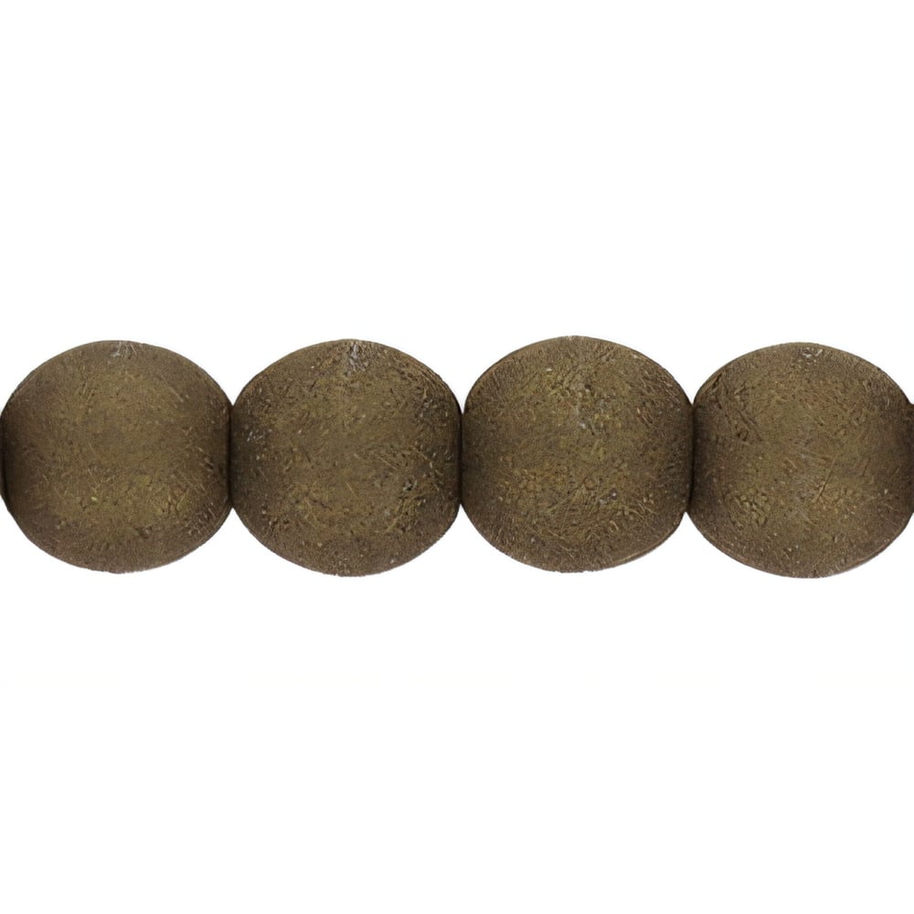 Czech Round Beads 3mm Mossy Bark (100pcs)