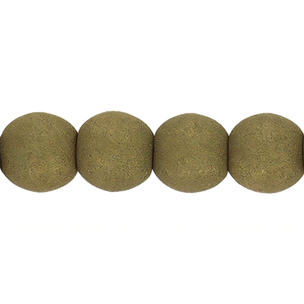 Czech Round Beads 3mm Dark Sage (100pcs)