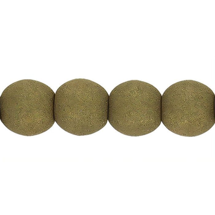 Czech Round Beads 3mm Dark Sage (100pcs)