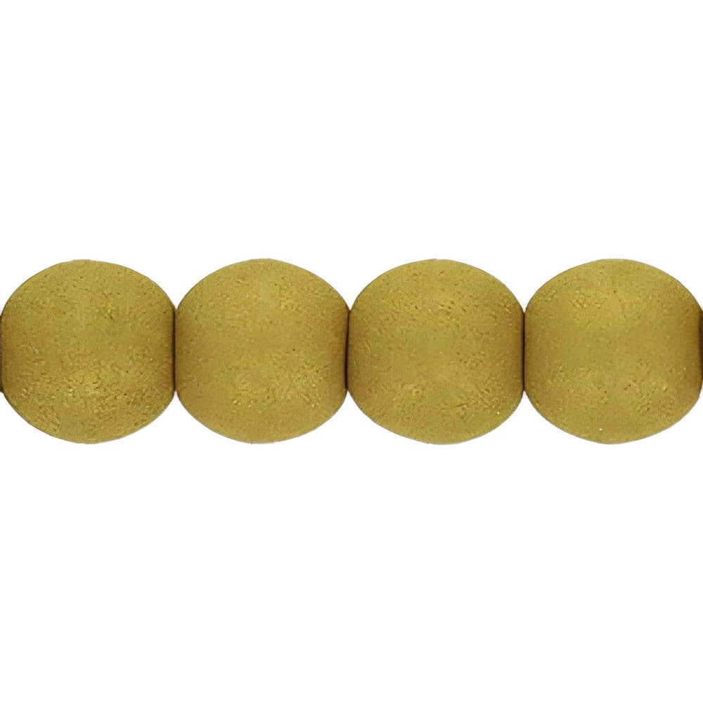 Czech Round Beads 3mm Golden Olive (100pcs)
