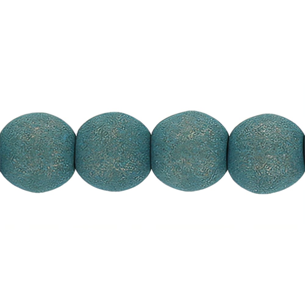 Czech Round Beads 3mm Teal Ocean (100pcs)