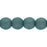 Czech Round Beads 3mm Teal Ocean (100pcs)