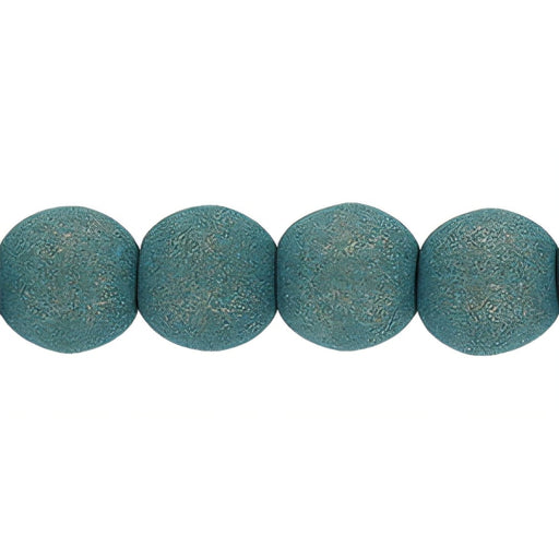 Czech Round Beads 3mm Teal Ocean (100pcs)