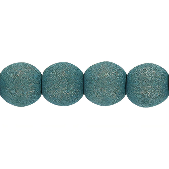 Czech Round Beads 3mm Teal Ocean (100pcs)