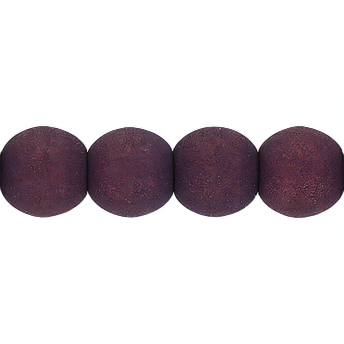 Czech Round Beads 3mm Deep Plum (100pcs)