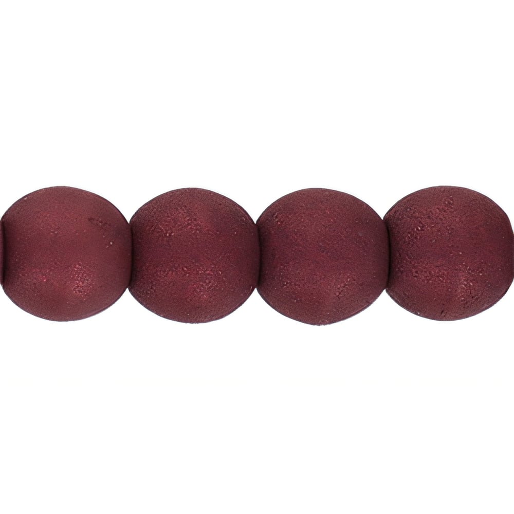 Czech Round Beads 3mm Crushed Berry (100pcs)