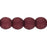 Czech Round Beads 3mm Crushed Berry (100pcs)