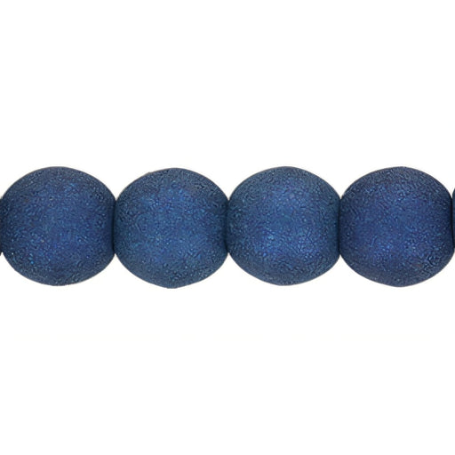 Czech Round Beads 3mm Cobalt Glaze (100pcs)
