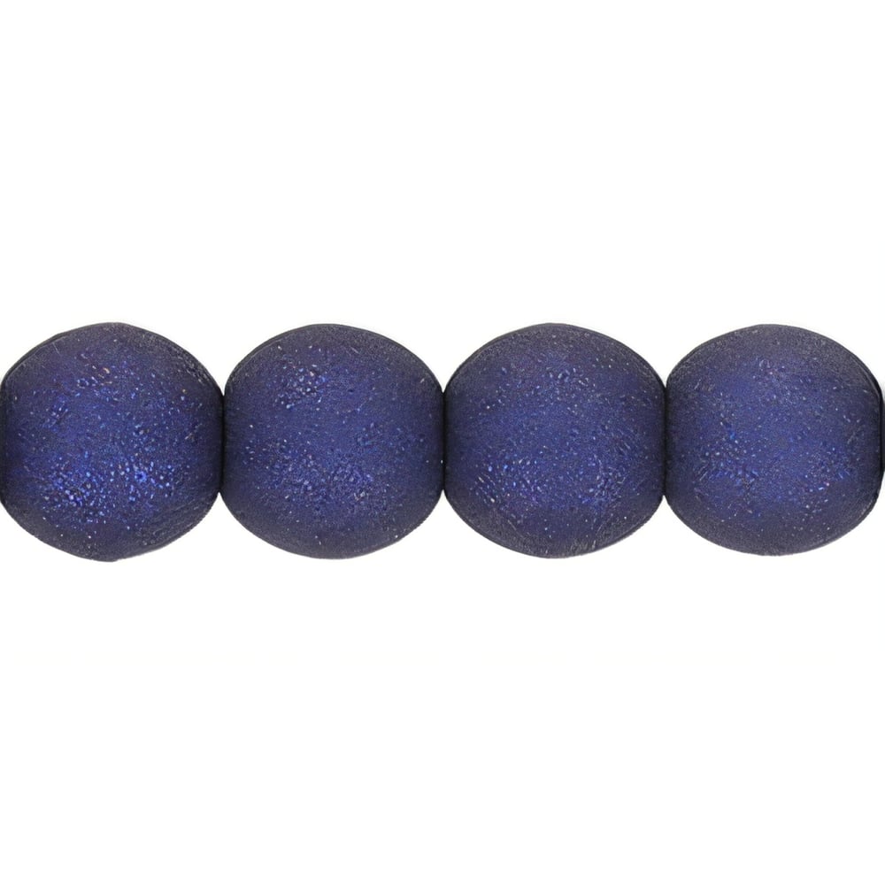 Czech Round Beads 3mm Moonlight Blue (100pcs)