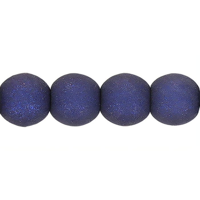 Czech Round Beads 3mm Moonlight Blue (100pcs)