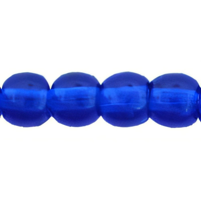 Czech Round Beads 3mm Cobalt