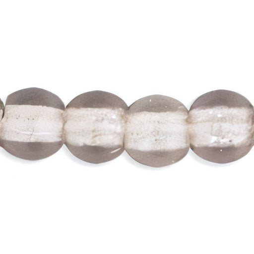 Czech Round Beads 3mm Black Diamond