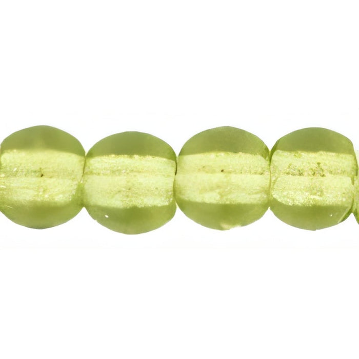 Czech Round Beads 3mm Olivine