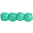 Czech Round Beads 3mm Turquoise