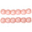 Czech Pearl Coat - Round 3mm Pearl - Coral Blush