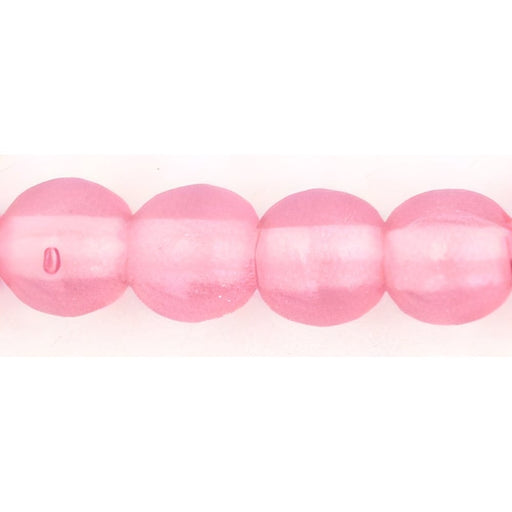 Czech Round Beads 3mm Milky Pink