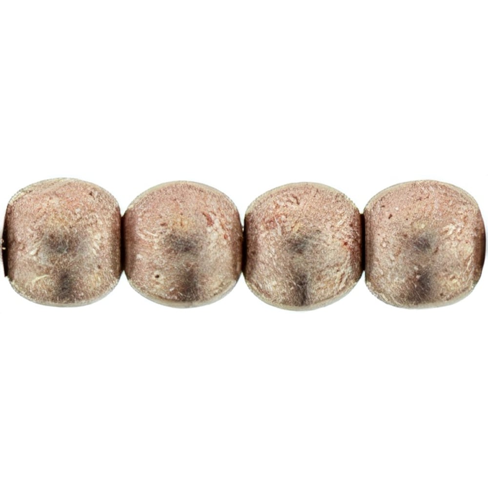 Czech Round Beads 3mm ColorTrends: Saturated Metallic Pale Dogwood