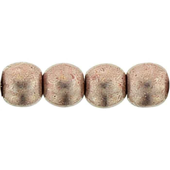 Czech Round Beads 3mm ColorTrends: Saturated Metallic Pale Dogwood