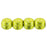 Czech Round Beads 3mm ColorTrends: Saturated Metallic Primrose Yellow