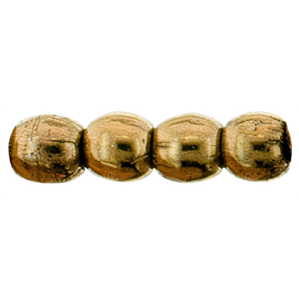 Czech Round Beads 3mm Bronze
