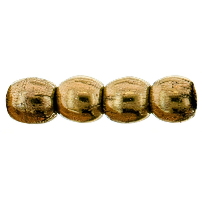 Czech Round Beads 3mm Bronze