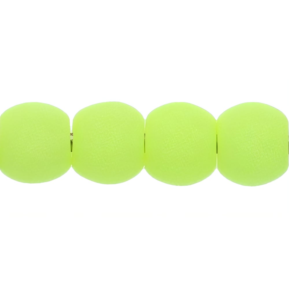 Czech Round Beads 3mm Bondeli Lemon (100pcs)