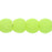 Czech Round Beads 3mm Bondeli Lemon (100pcs)
