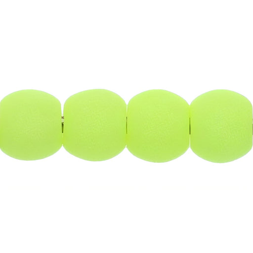 Czech Round Beads 3mm Bondeli Lemon (100pcs)