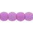 Czech Round Beads 3mm Bondeli Magenta (100pcs)