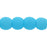 Czech Round Beads 3mm Bondeli Sky Blue (100pcs)
